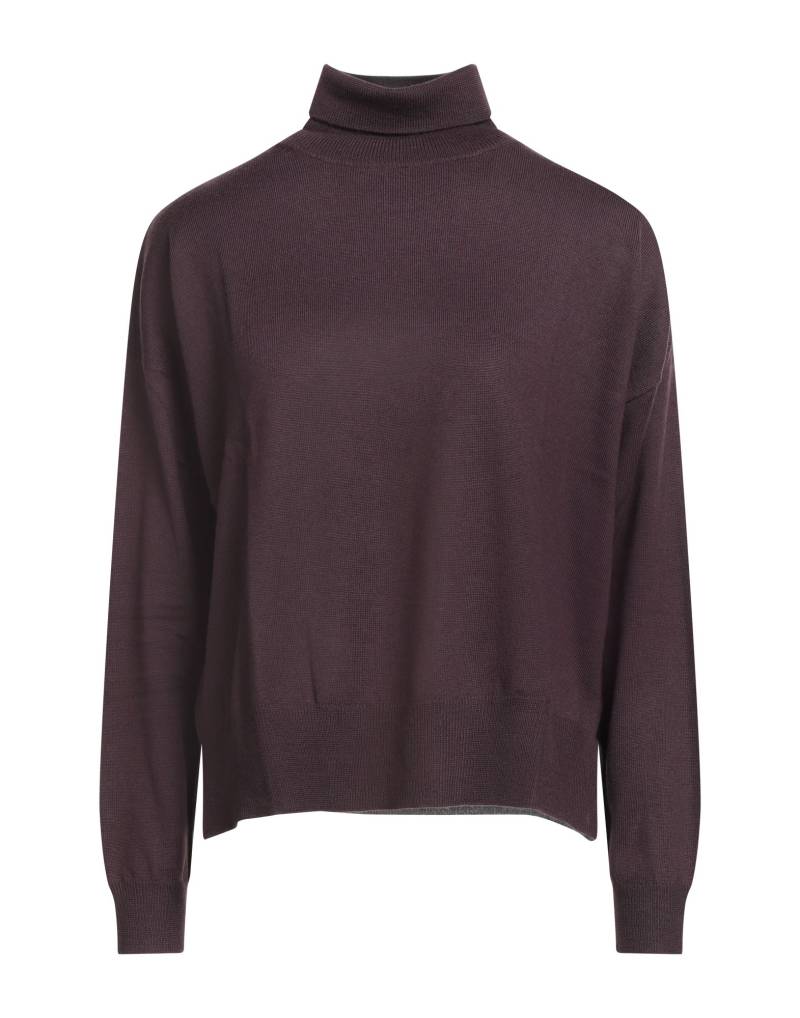 ARAGONA Rollkragenpullover Damen Pflaume von ARAGONA