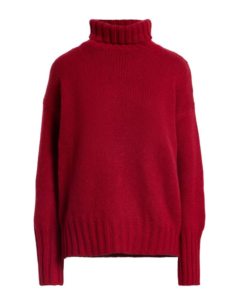 ARAGONA Rollkragenpullover Damen Rot von ARAGONA