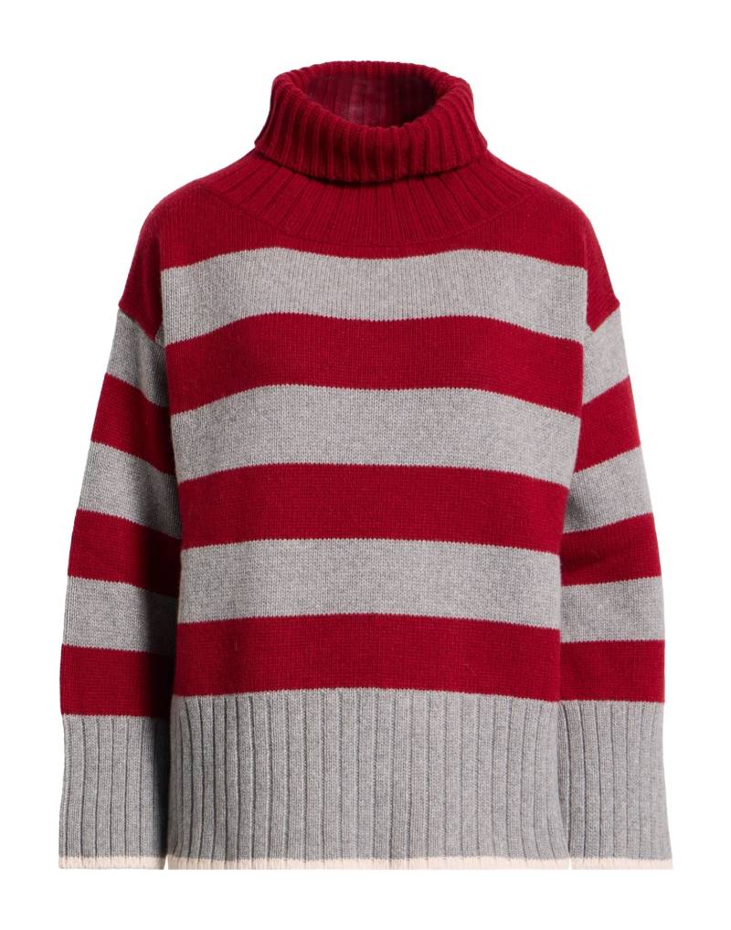 ARAGONA Rollkragenpullover Damen Rot von ARAGONA