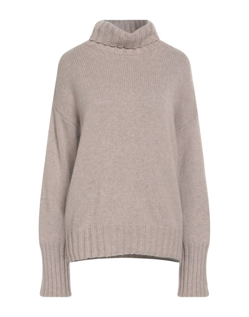 ARAGONA Rollkragenpullover Damen Sand von ARAGONA