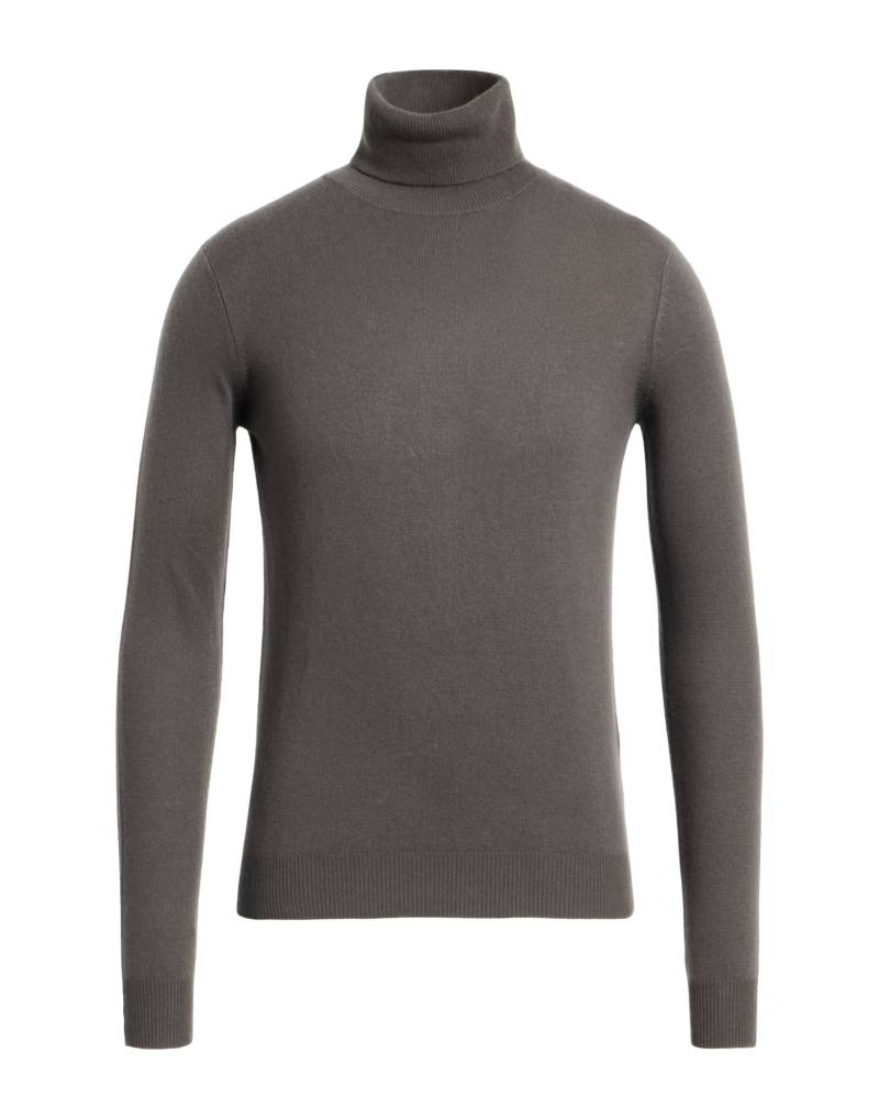 ARAGONA Rollkragenpullover Herren Braungrau von ARAGONA