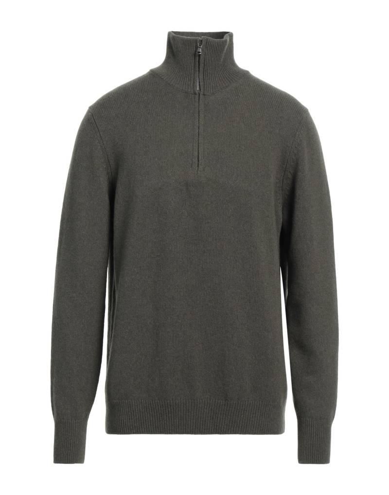 ARAGONA Rollkragenpullover Herren Militärgrün von ARAGONA