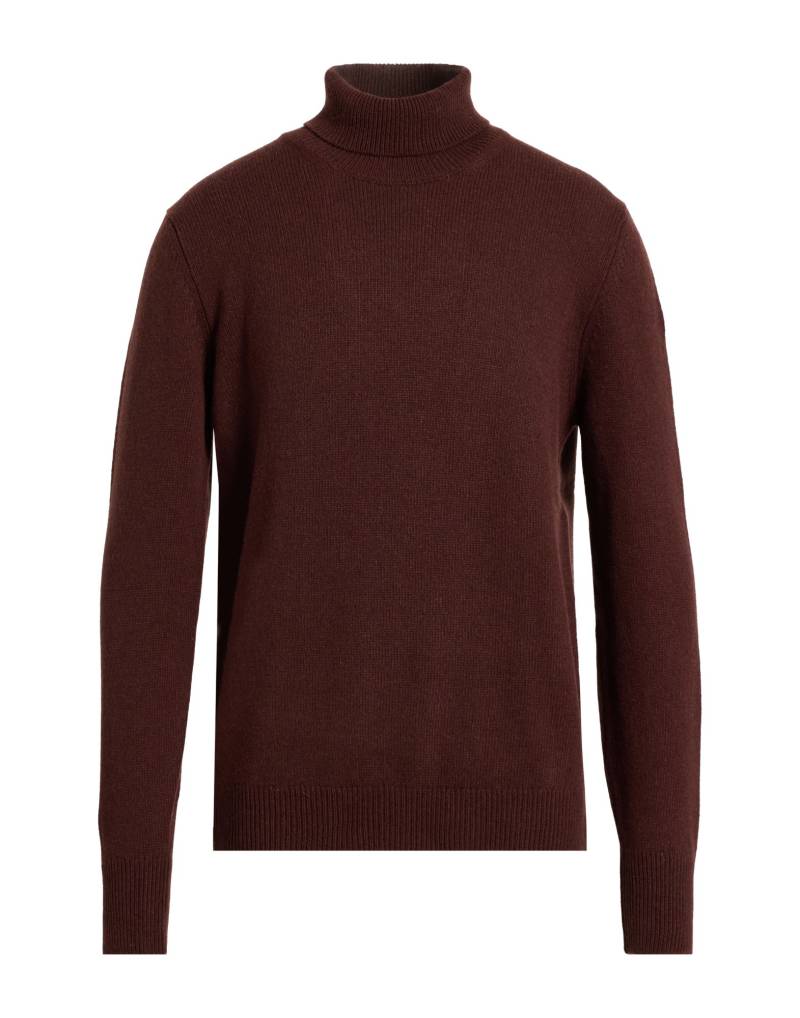 ARAGONA Rollkragenpullover Herren Schokobraun von ARAGONA