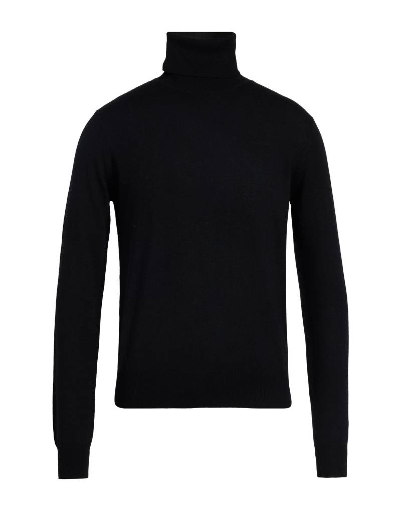 ARAGONA Rollkragenpullover Herren Schwarz von ARAGONA