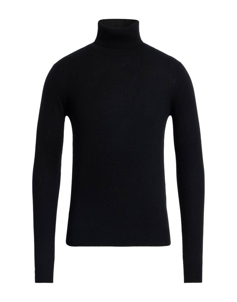 ARAGONA Rollkragenpullover Herren Schwarz von ARAGONA