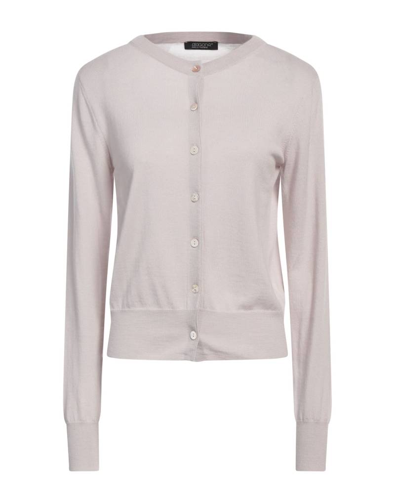 ARAGONA Strickjacke Damen Hellgrau von ARAGONA
