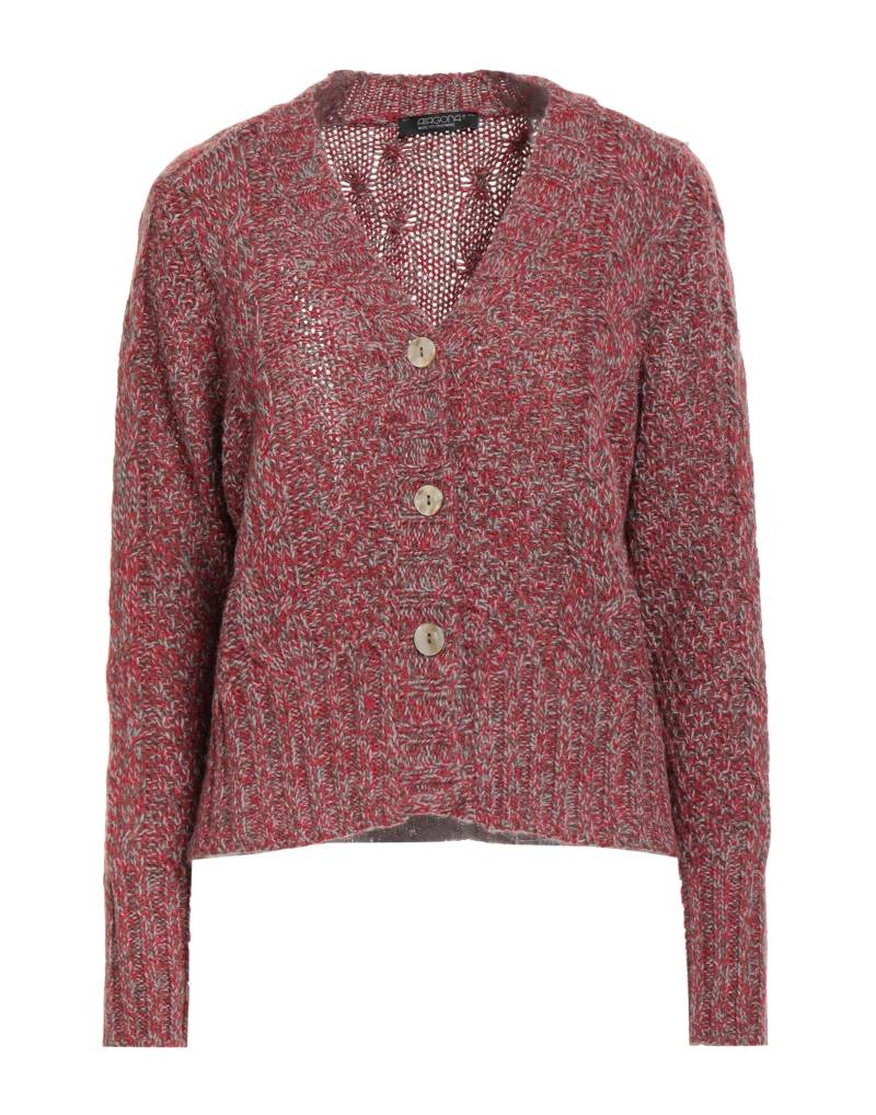 ARAGONA Strickjacke Damen Rot von ARAGONA