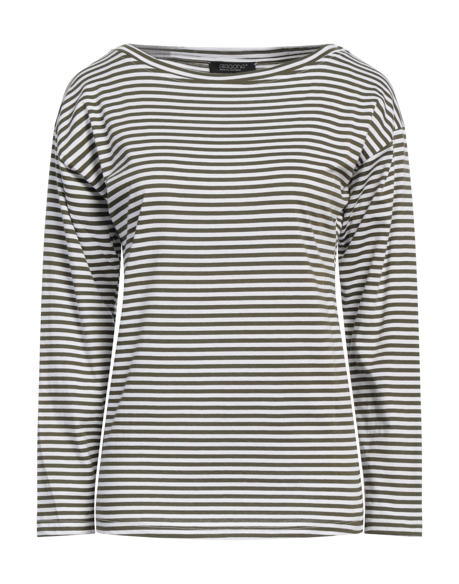 ARAGONA T-shirts Damen Militärgrün von ARAGONA