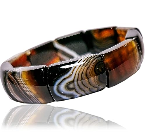Arande Edelsteine Armband einzigartiges natürliches Sardonyx von ARANDE