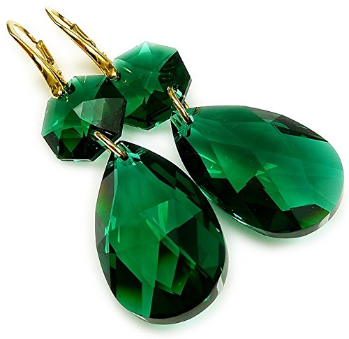 ORIGINAL KRISTALLE EMERALD JOLIE GOLD OHRRINGE 24K GP STERLING SILBER ZERTIFIKAT ORIGINAL KRISTALLE EMERALD JOLIE GOLD OHRRINGE 24K GP STERLING SILBER ZERTIFIKAT von ARANDE
