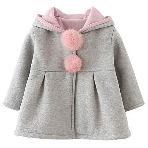 Odziezet Baby Mädchen Mäntel aus Baumwolle Frühlung Herbst Winter Jache mit Kapuze Kleinkinder Warm Kleidung von Odziezet
