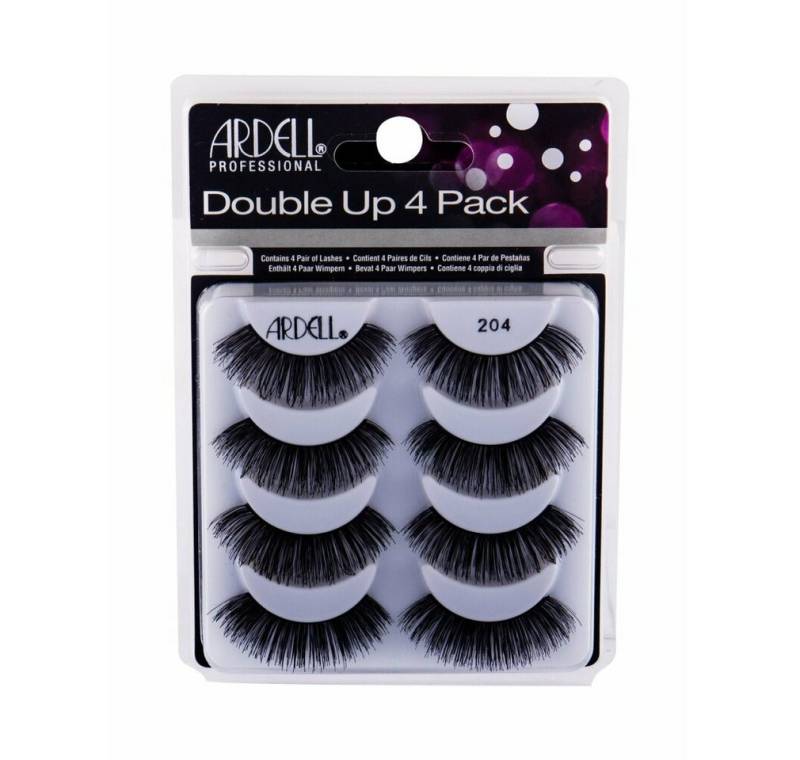 ARDELL Einzelwimpern Double Up 204 4 Pack 4 Pary Umelych Ras Pro Dvojnasobny Objem von ARDELL