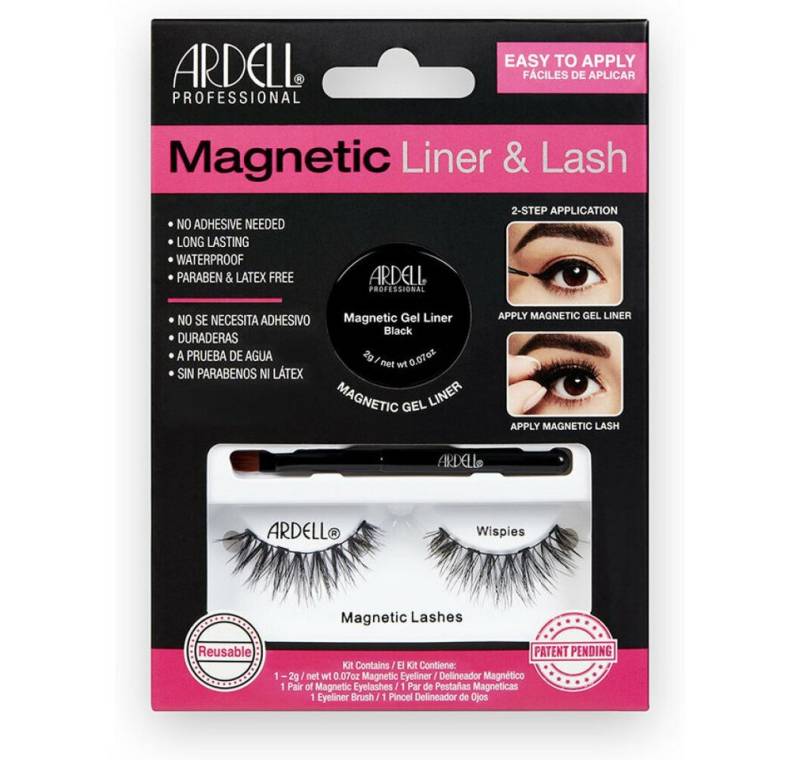 ARDELL Einzelwimpern Magnetic Liner & Lash False Eyelashes Wispies von ARDELL