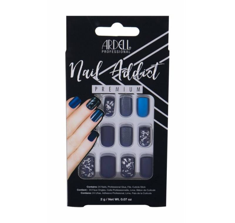 ARDELL Kunstfingernägel Nail Addict Matte Blue False Nails von ARDELL