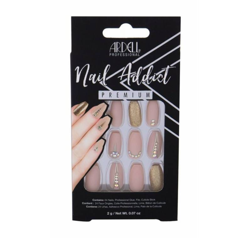 ARDELL Nageldesign Zubehör Nail Addict Hautfarbe Jeweled False Nails von ARDELL