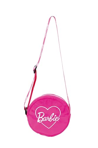 ARDITEX Barbie runde Kinder-Schultertasche, 16 x 16 x 3 cm, Fuchsia, perfekt für Mädchen von ARDITEX