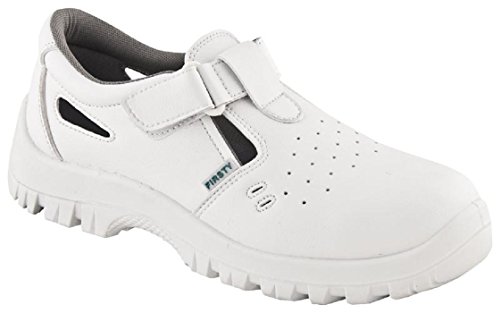 ARDON S1 VOG Arbeitsschuhe Sandale Küchenschuhe Kochschuhe Weiß Koch Schuhe mit Schutzkappe (39) von ARDON