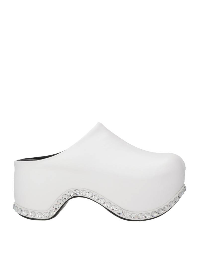 AREA x SERGIO ROSSI Mules & Clogs Damen Weiß von AREA x SERGIO ROSSI