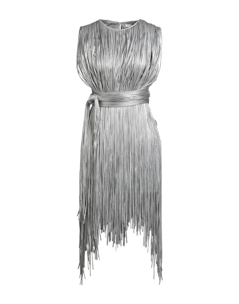 AREA Midi-kleid Damen Silber von AREA