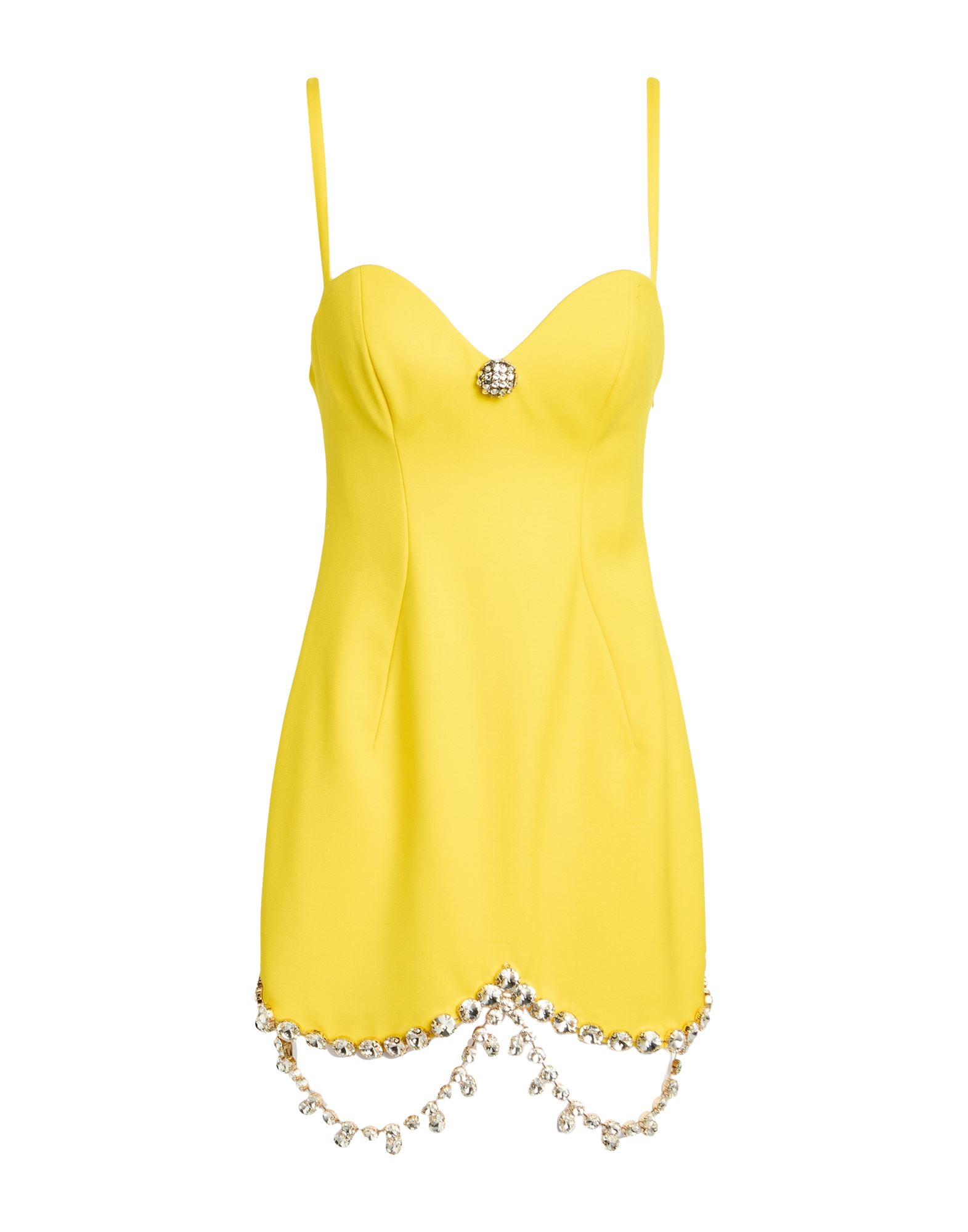 AREA Mini-kleid Damen Gelb AREA Mini-kleid Damen Gelb von AREA