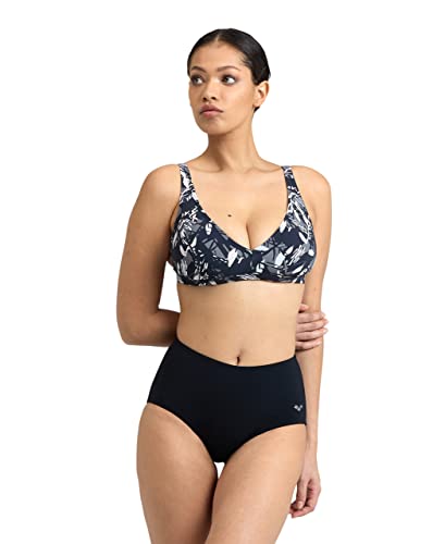 ARENA Damen Bodylift Francy B-Cup Bikini-Set, Schwarz-weiß Multi, 38 von ARENA