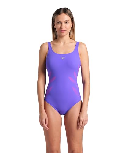 ARENA Damen Shapewear Women's Milena C-Cup Swimsuit Tummy Control Ladies Bathing Suit Badeanzug, Veilchen, 44 von ARENA