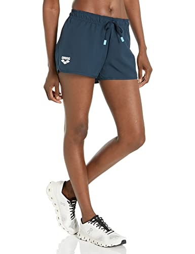 ARENA Damen Team Short Solid Badehose, Navy, L von ARENA