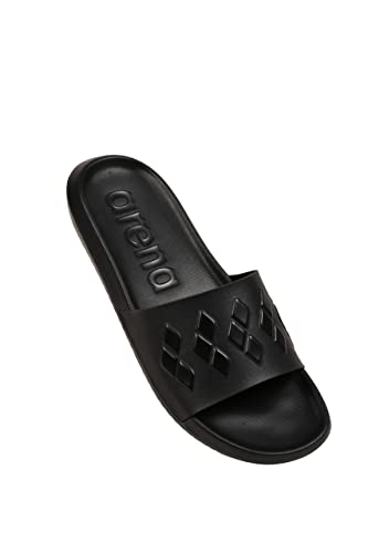 ARENA Herren Arena Urban Slide Sandals Pool Flip Flops Slipper, Diamonds Black Black, 40 EU von ARENA