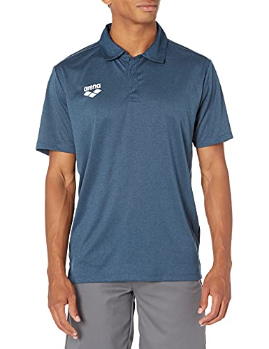 ARENA Herren M Usa Tech Polo Hemd, Marineblau Melange, Mittel von ARENA