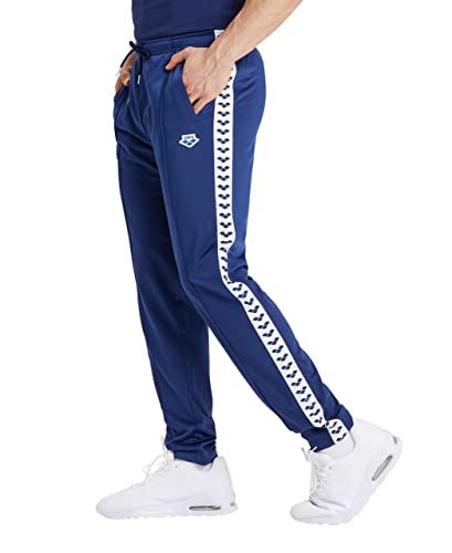 ARENA Herren Relax Iv Team Pant Jogger Sweatpants Trainingshose, Marineblau/Weiß/Marineblau, Medium von ARENA