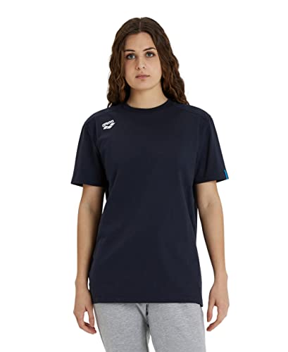 Arena Herren Team Unisex Panel T-Shirt, Navy, L EU von ARENA