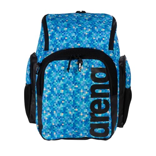 ARENA Spiky III Rucksack 35 Unisex Reise Sport Gym Rucksack für Damen und Herren Trainingsausrüstung Tasche für Schwimmer, 35 Liter, Poolfliesen von ARENA
