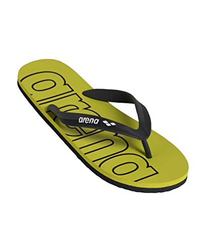 arena Unisex Flip-Flop, Soft_Green-Asphalt, 38 EU von ARENA