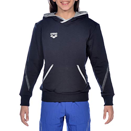 ARENA Unisex Kinder Team Line Youth Fleece Long Sleeve Hoodie Hemd, Navy, S von ARENA