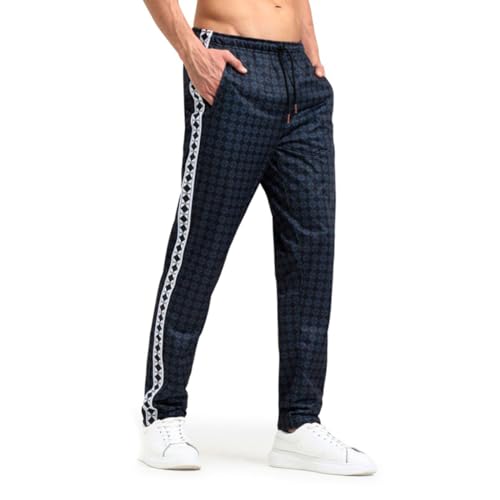 Arena 50th Anniversary Unisex Men's and Women's Team Relax IV Track Pants, Black Multi/White/Black, XX-Small von ARENA