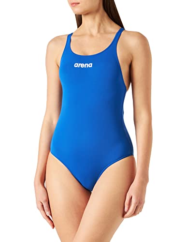 Arena Badeanzug Solid Swim Pro, Damen 30 Blau (Königsblau / weiß) von ARENA