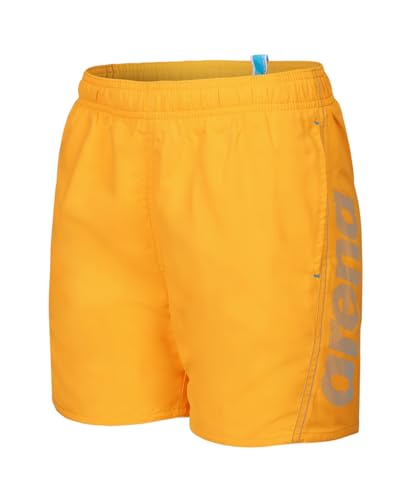 Arena Jungen Fundamentals Logo Jr Boxer Swim Trunks, Parrot-Turquoise, 164 EU von Arena