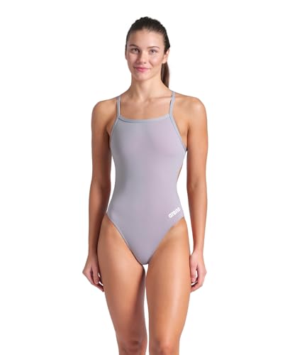 Arena Damen Performance Women's Solid Team Challenge Swimsuit Badeanzug, Sea Foam/Weiß, 64 von ARENA
