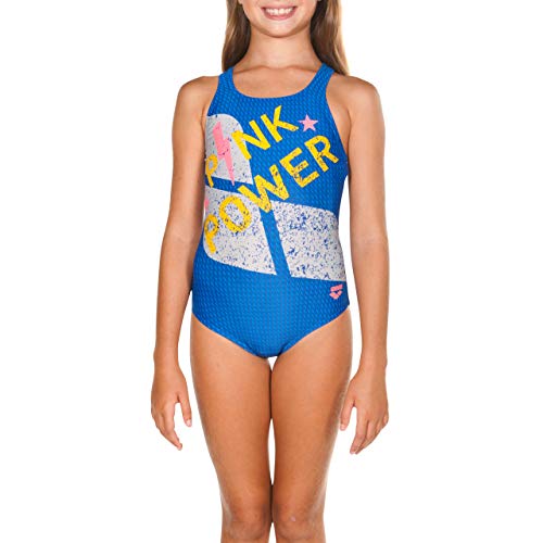 Arena G Pink Power Mädchen Badeanzug JR V Back One Piece 164 von ARENA