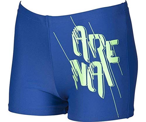 Arena Kinder Badeanzug B Razzle Dazzle Short Royal, Blau 10-11 Jahre von ARENA
