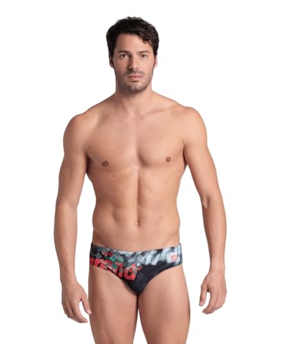 Arena Men's Splash Point Swim Brief Black - 5 von ARENA