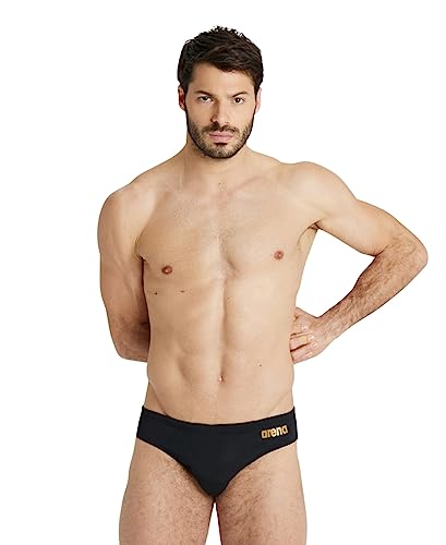 Arena Solid Team Swim Brief Black Gold 50th ANNIVERSARY - Maillot de bain Homme 90 von ARENA