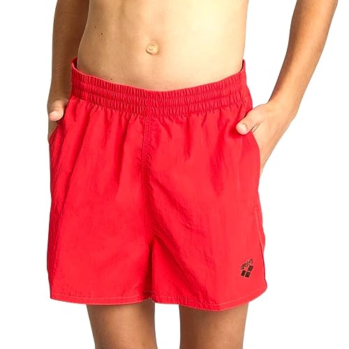 arena Bywayx Junior R Kinder-Schwimm-Shorts für Meer, Pool & Schwimmbad, Jungen-Badehose, aus Weichem, Recyceltem, Schnell Trocknendem Material, Badeshorts mit Mesh-Innenfutter und Seitentaschen von ARENA