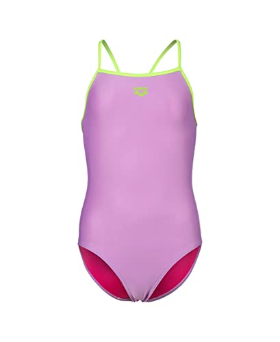 arena Feel Light Drop Back Solid Badeanzug für Mädchen, Schnelltrocknende, Sportliche Bademode aus 100% Recycling-Polyester mit Maximaler Chlorbeständigkeit von ARENA