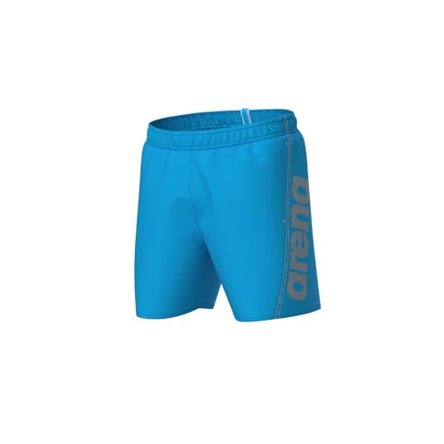 arena Men's Fundamentals Logo Boxer R Swim Trunks, Turquoise-Parrot, 56 von ARENA