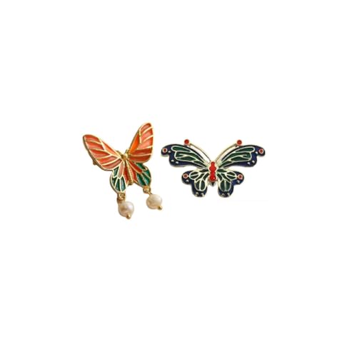 ARFUKA 2 Stück Anstecknadel Schmetterling Broschen Set Brosche Pins Anstecknadel Geschenk für Männer und Frauen Kleidung Taschen Jacken von ARFUKA
