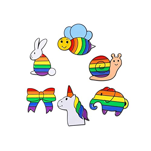 ARFUKA 6 Stück Anstecknadel Cartoon Bogen Elefant Biene Hase Schnecke Broschen Set Brosche Pins Anstecknadel Geschenk für Männer und Frauen Kleidung Taschen Jacken ARFUKA 6 Stück Anstecknadel Cartoon Bogen Elefant Biene Hase Schnecke Broschen Set Brosche Pins Anstecknadel Geschenk für Männer und Frauen Kleidung Taschen Jacken von ARFUKA