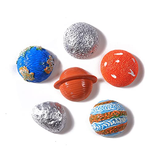 ARFUKA 6 Stück Anstecknadel Cartoon Sonne Erde Planet Broschen Set Brosche Pins Anstecknadel Geschenk für Männer und Frauen Kleidung Taschen Jacken von ARFUKA
