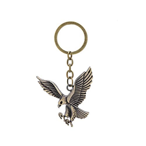 ARFUKA Schlüsselanhänger Adler Anhänger Schlüsselbund Vintage Metall Keychain Wohnungsschlüssel Anhänger Geschenk für Damen und Herren von ARFUKA