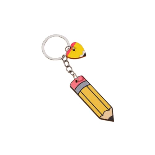 ARFUKA Schlüsselanhänger Bleistift Anhänger Autoschlüsselanhänger Taschenanhänger Schlüsselringe Schlüsselbund Keychain für Geburtstag Valentinstag Weihnachten Feiertag Geschenk von ARFUKA